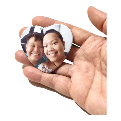 Personalisierter Foto-Herz-Magnet Kühlschrank Foto-Herz-Magnete FOTO-MAGNETE