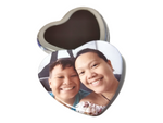Personalisierter Foto-Herz-Magnet Kühlschrank Foto-Herz-Magnete FOTO-MAGNETE