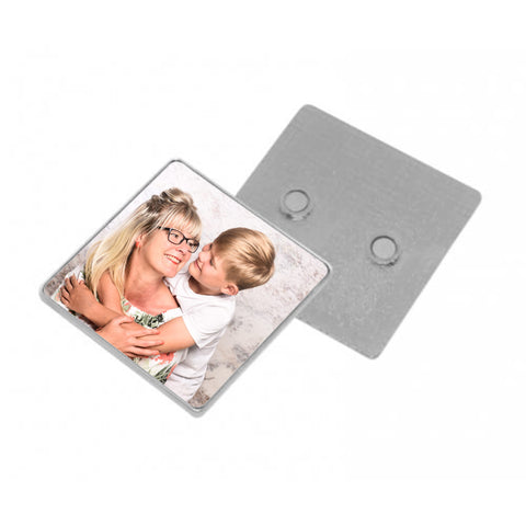 Personalized Photo Magnet Square Metal Photo Magnet