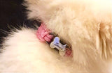 JG Personalisierte Geschenke - Personalisiertes Namenshalsband mit Gravur | Hundehalsband | Katzenhalsband Makramee