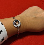 Personalisierter Foto-Armband aus Edelstahl - nickelfrei