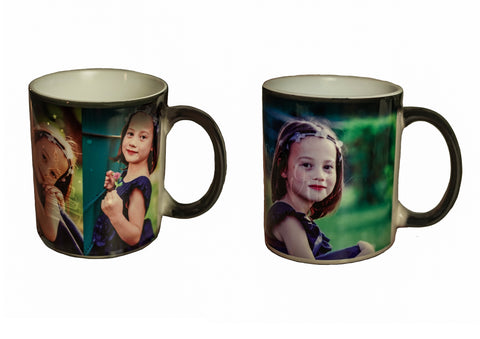 Personalized photo mug magic mug with engraving | Ceramic Magic Mug
