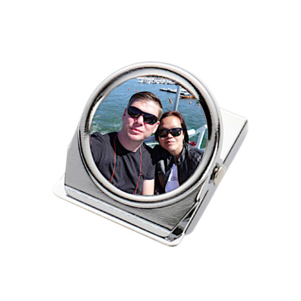 Personalisierter Foto-Klammer-Magnet-Papierhalter | Foto-Magnet