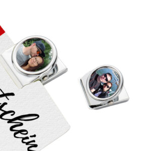 Personalisierter Foto-Klammer-Magnet-Papierhalter | Foto-Magnet